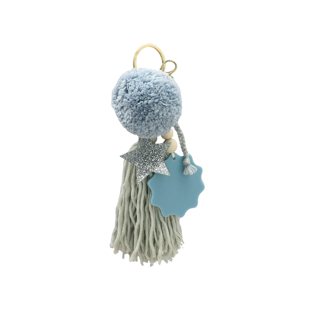 STAR BAG CHARM // Blue Duck Egg