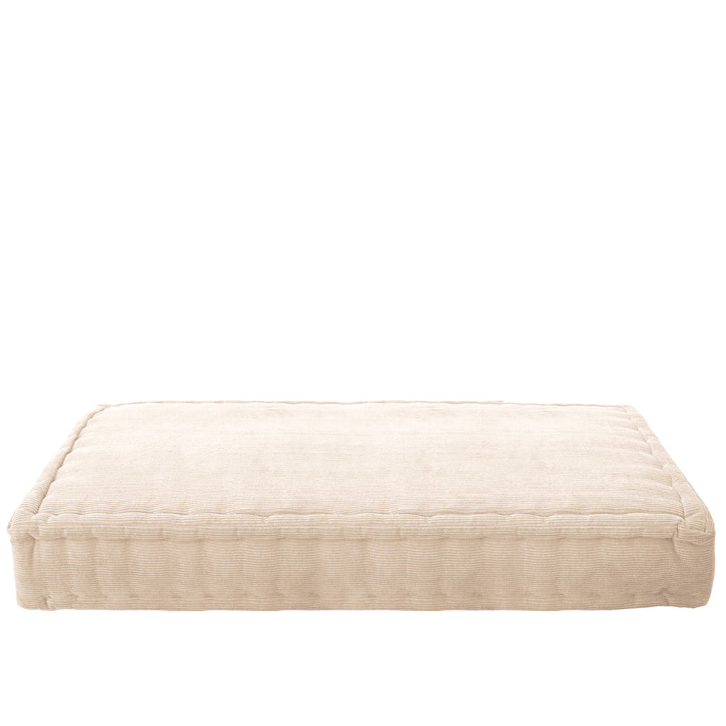 RECTANGLE FLOOR CUSHION // Vanilla Corduroy