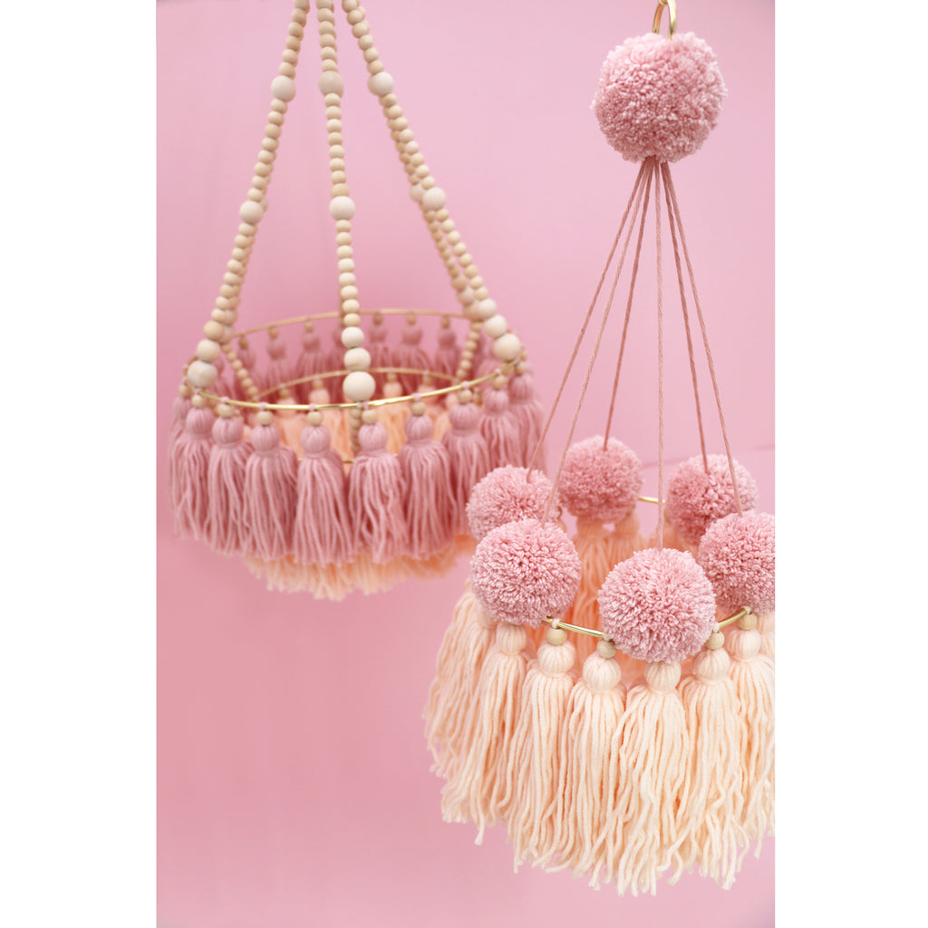 MAGGIE // Double Layer Tassel Chandelier