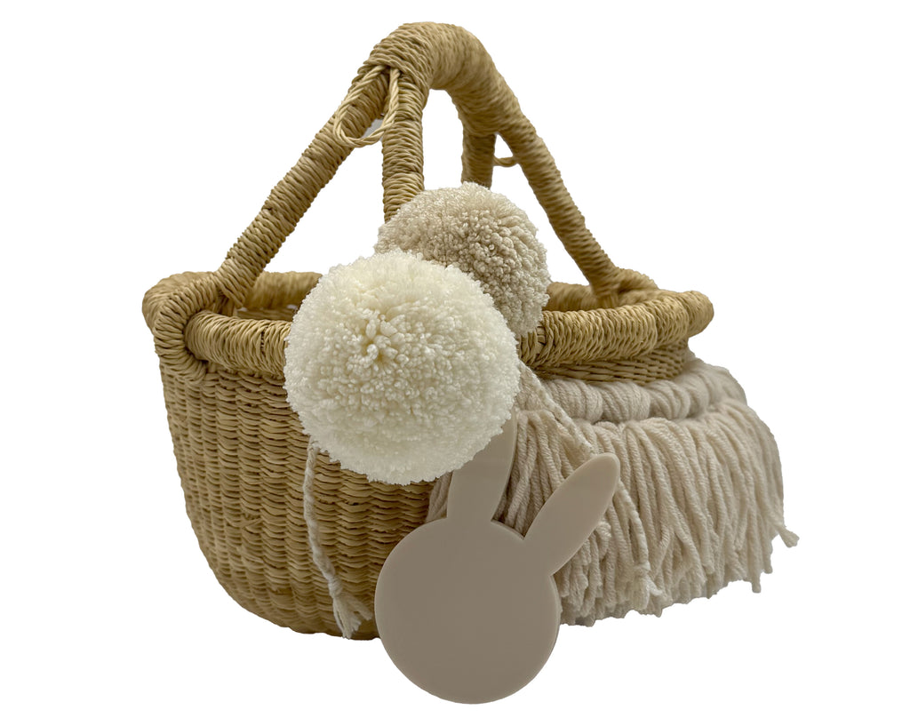 EASTER BASKET // Tassels Linen