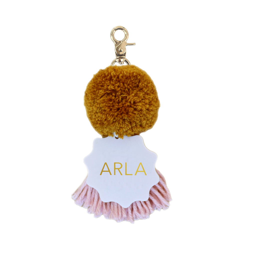 MULTI // Pompom Tassel Keyring