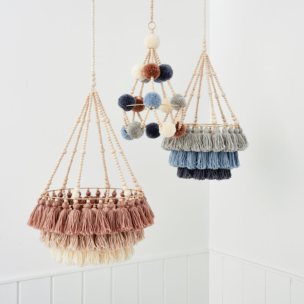 HUNTER // Pompom Chandelier