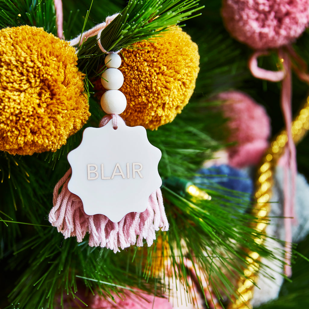 TASSEL // Personalised Christmas Decoration