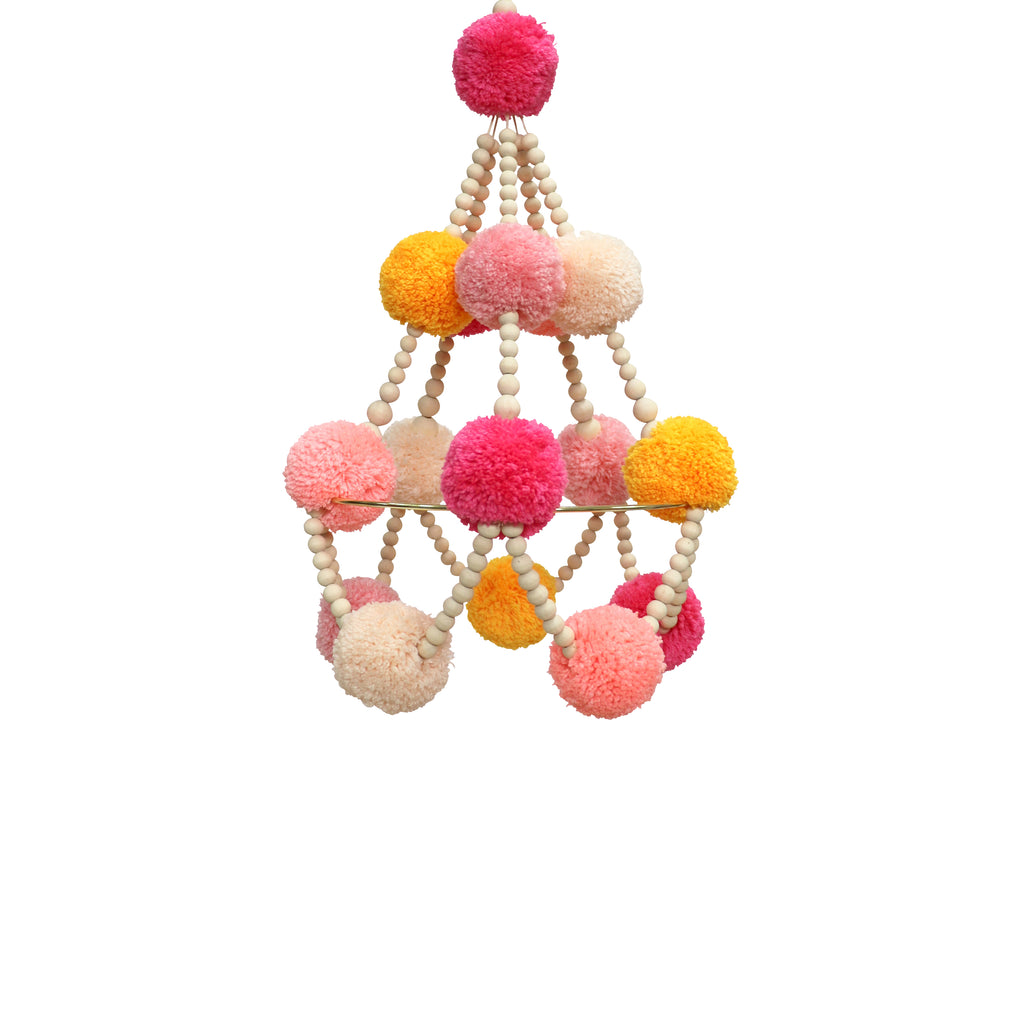 POPPY // Pompom Chandelier