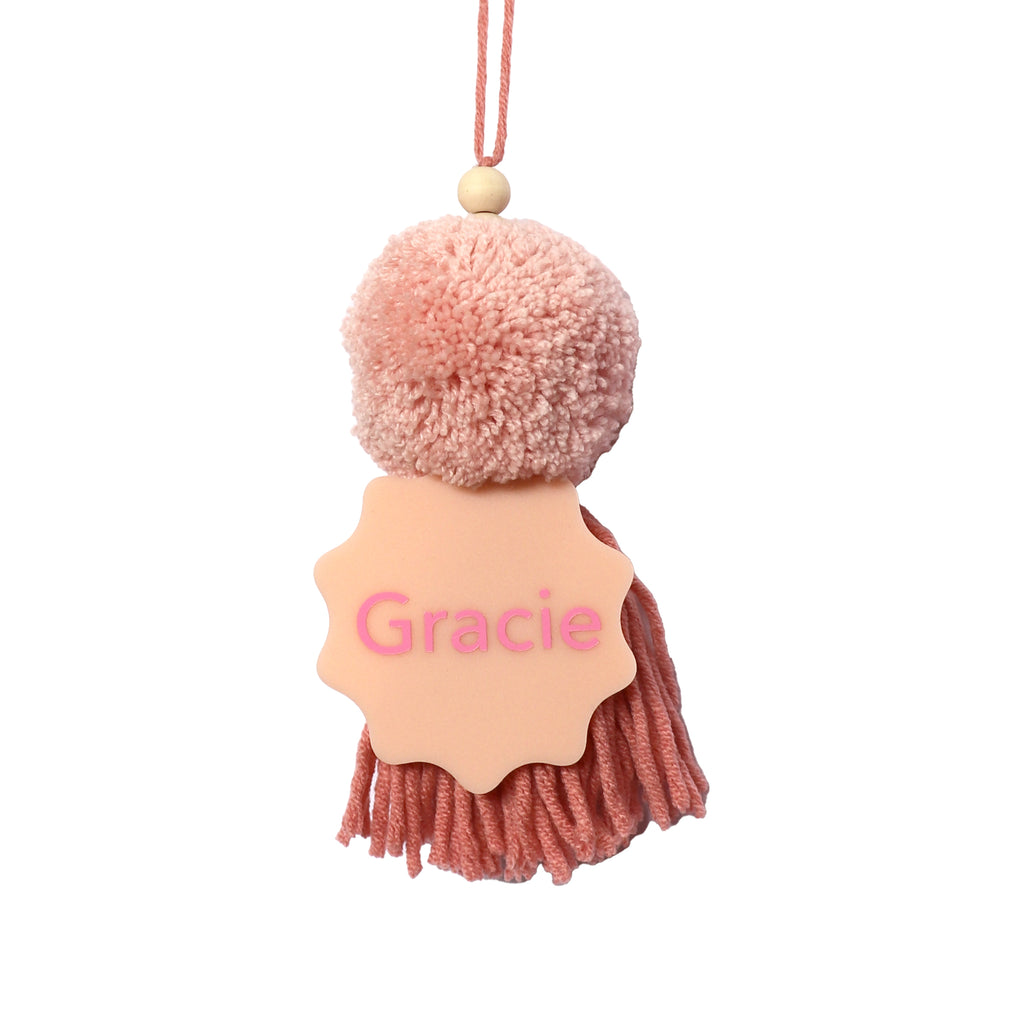 POMPOM TASSEL // Personalised Christmas Decoration