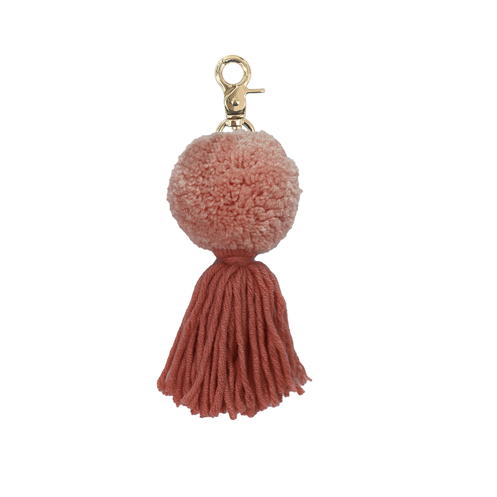 MULTI // Pompom Tassel Keyring