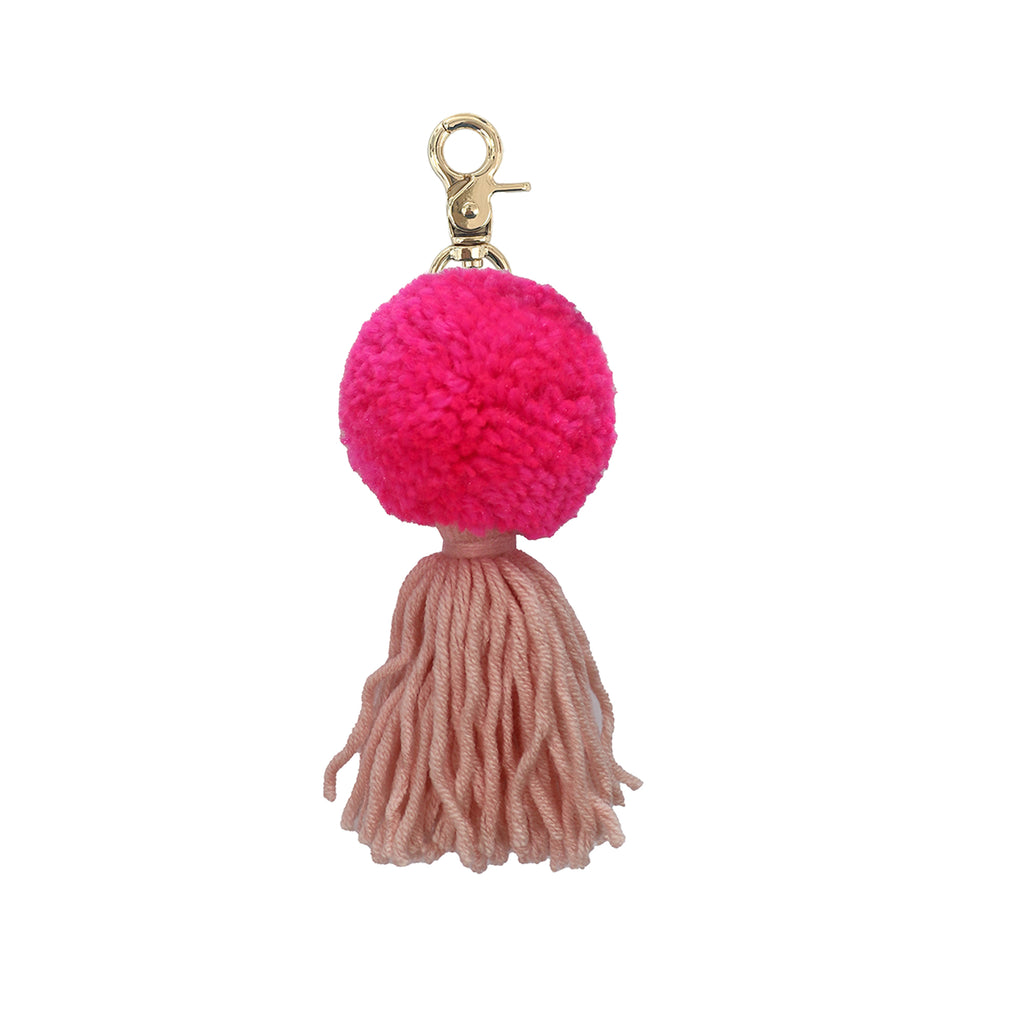 MULTI // Pompom Tassel Keyring