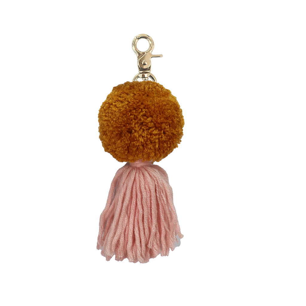 MULTI // Pompom Tassel Keyring