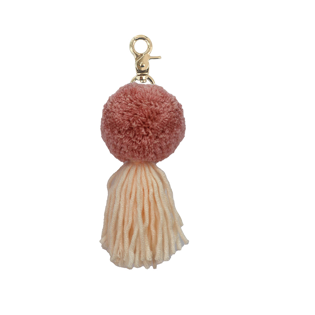 MULTI // Pompom Tassel Keyring