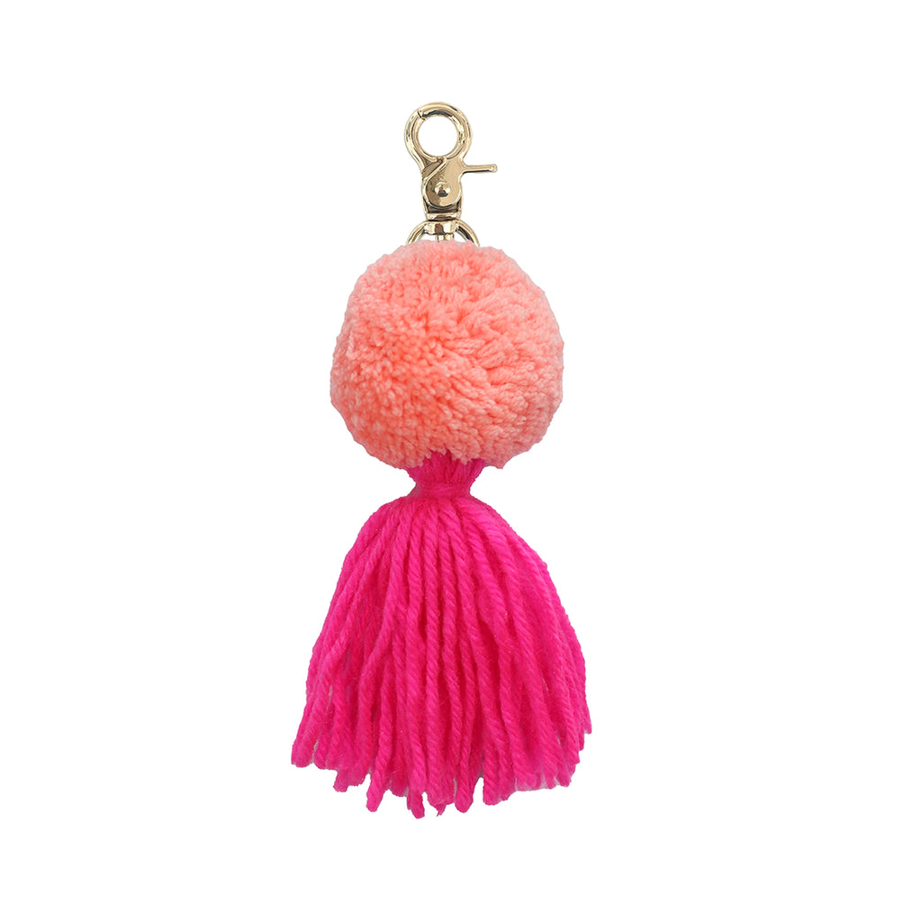 MULTI // Pompom Tassel Keyring