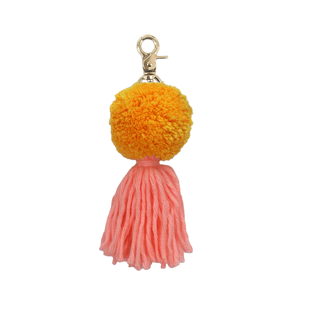 MULTI // Pompom Tassel Keyring