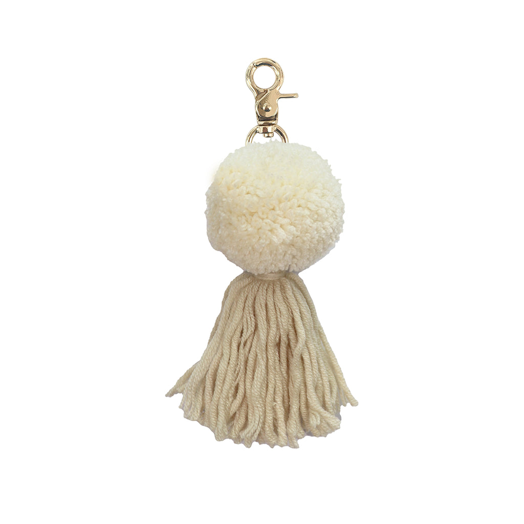 MULTI // Pompom Tassel Keyring