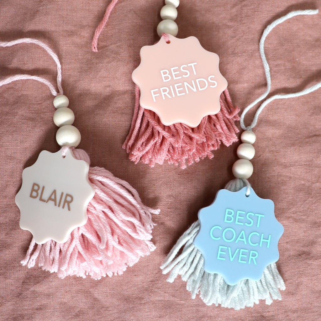 TASSEL // Personalised Christmas Decoration