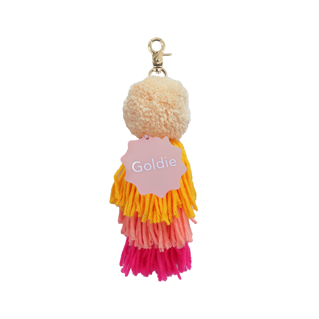 BRIGHTS // Triple Tassel Keyring